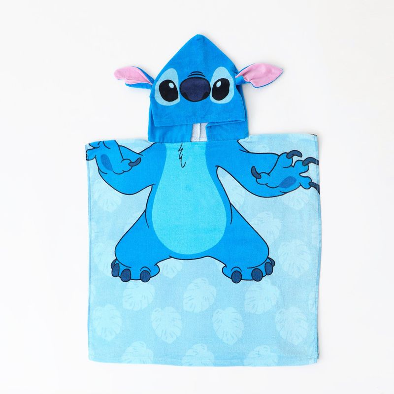 DISNEY - Toalla de playa infantil 200 g STITCH 60 x 120cm