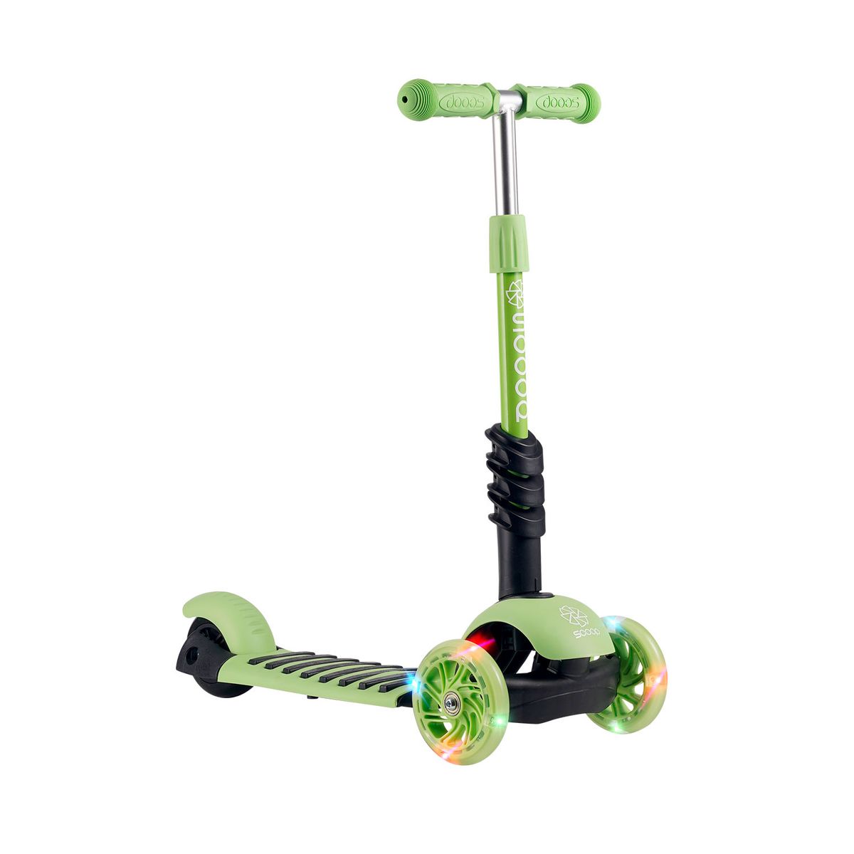 SCOOP - Scooter patineta para niños plegable Tri-Scooter 2x1 LED Scoop