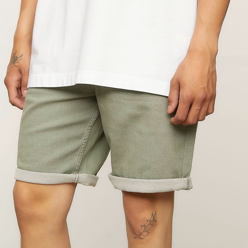 BEARCLIFF - Bermuda de jean Hombre Denim Bearcliff