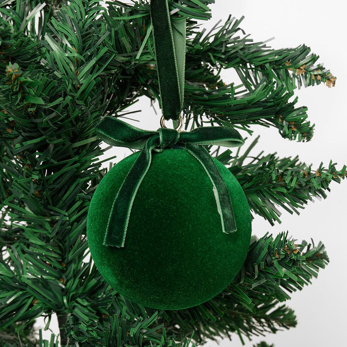 MICA - Bola de Navidad Verde 8 cm
