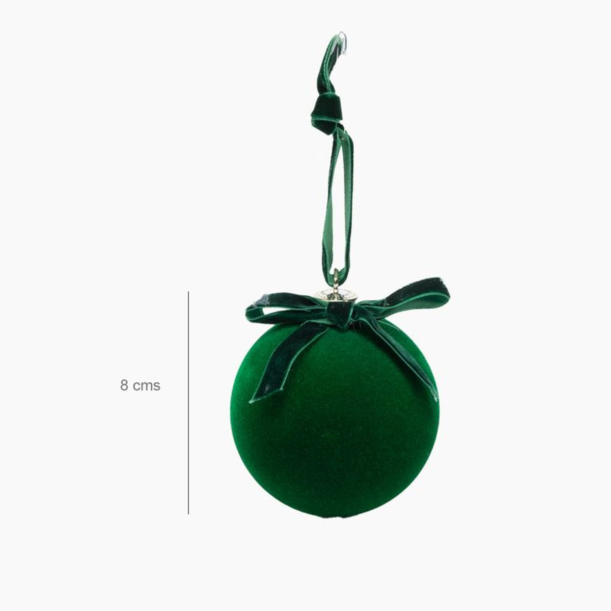 MICA - Bola de Navidad Verde 8 cm