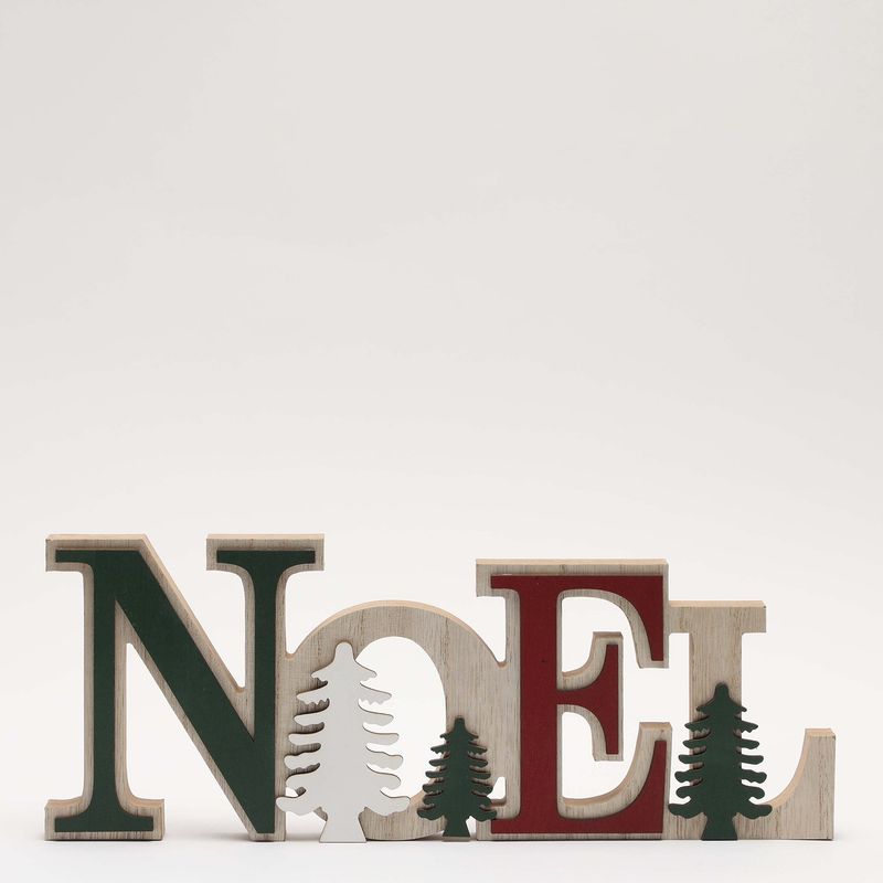 MICA - Adorno Navideño letraro Noel 34 X 13 cm cm Mica 