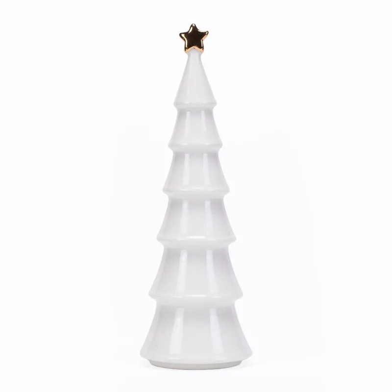 MICA - Adorno Árbol de Navidad: Pino Blanco 22 cm