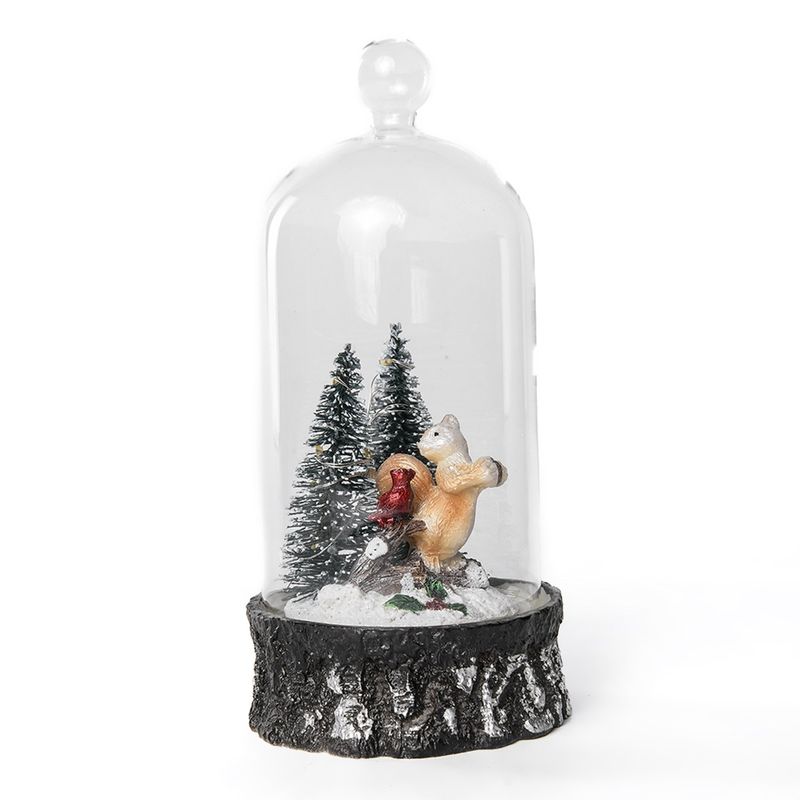 MICA - Bola de Nieve Navideña: Ardilla 18 cm