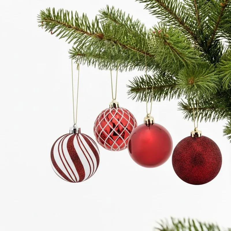 MICA - Bolas de navidad 8 cm set X 20 Mica