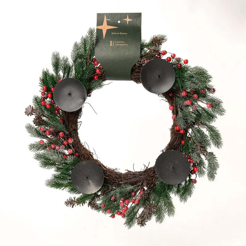MICA - Vela de navidad árbol de navidad 14 cm Mica