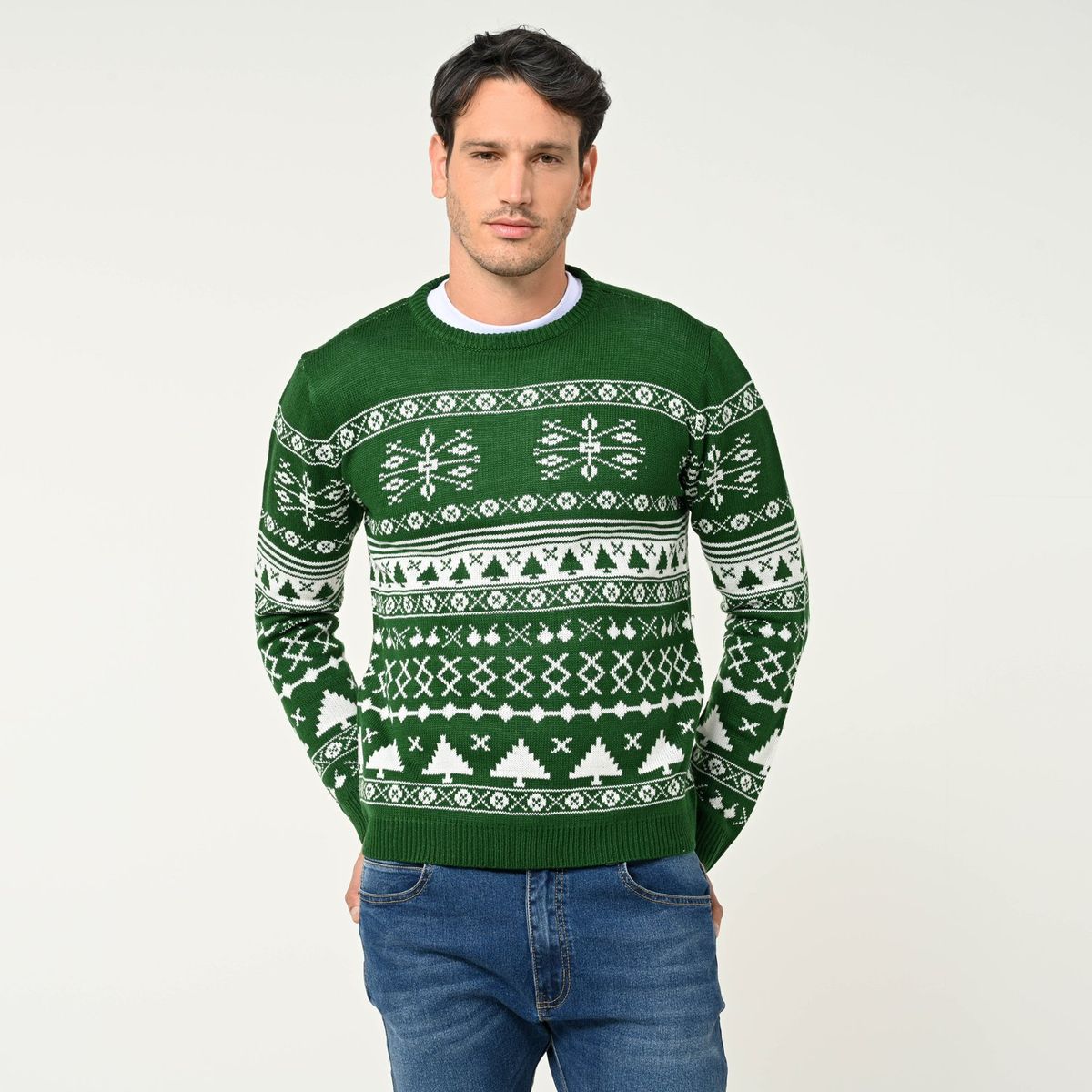 BASEMENT - Saco Navideño para Hombre Basement