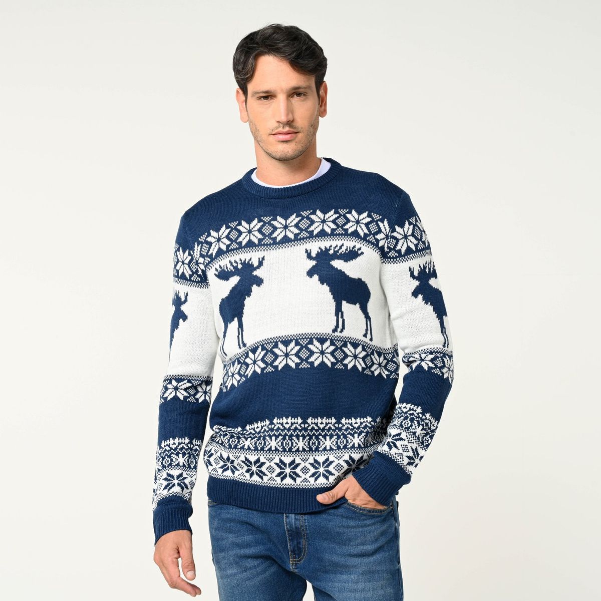 BASEMENT - Saco Navideño para Hombre Basement