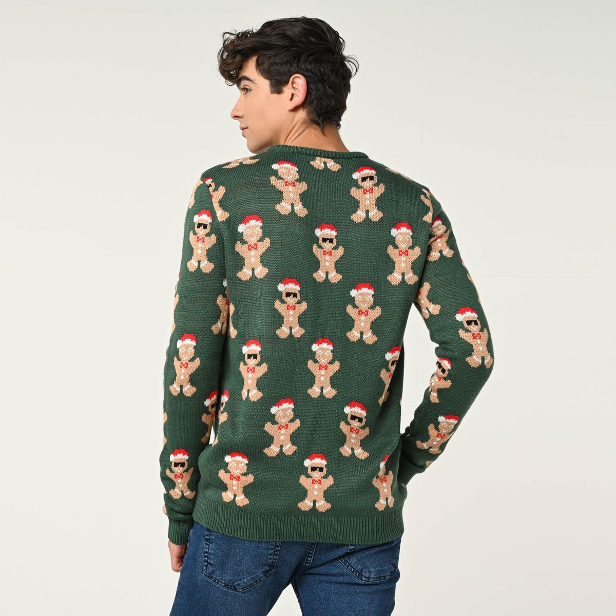 BEARCLIFF - Saco Navideño para Hombre Bearcliff