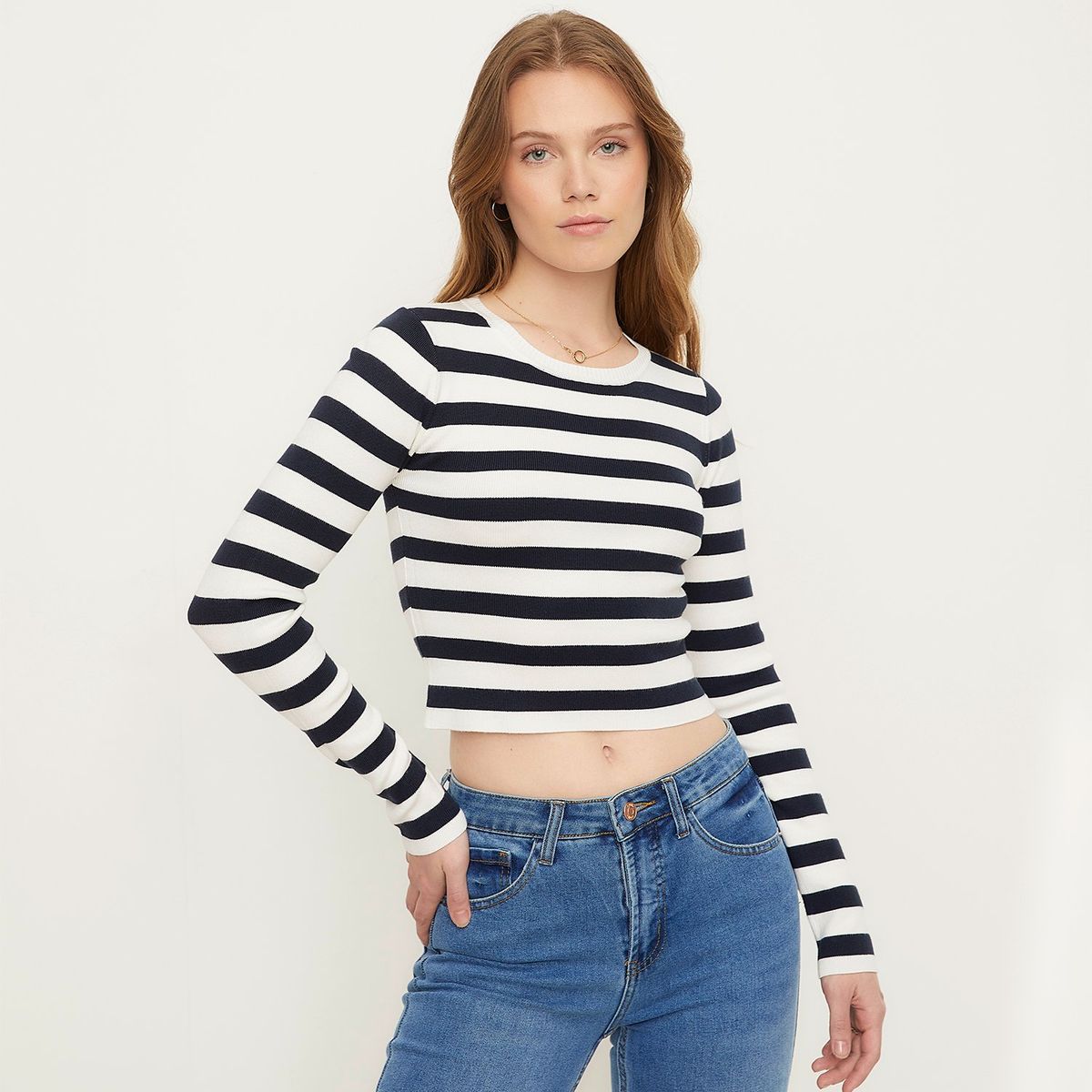 SYBILLA - Saco Mujer Crop Sybilla