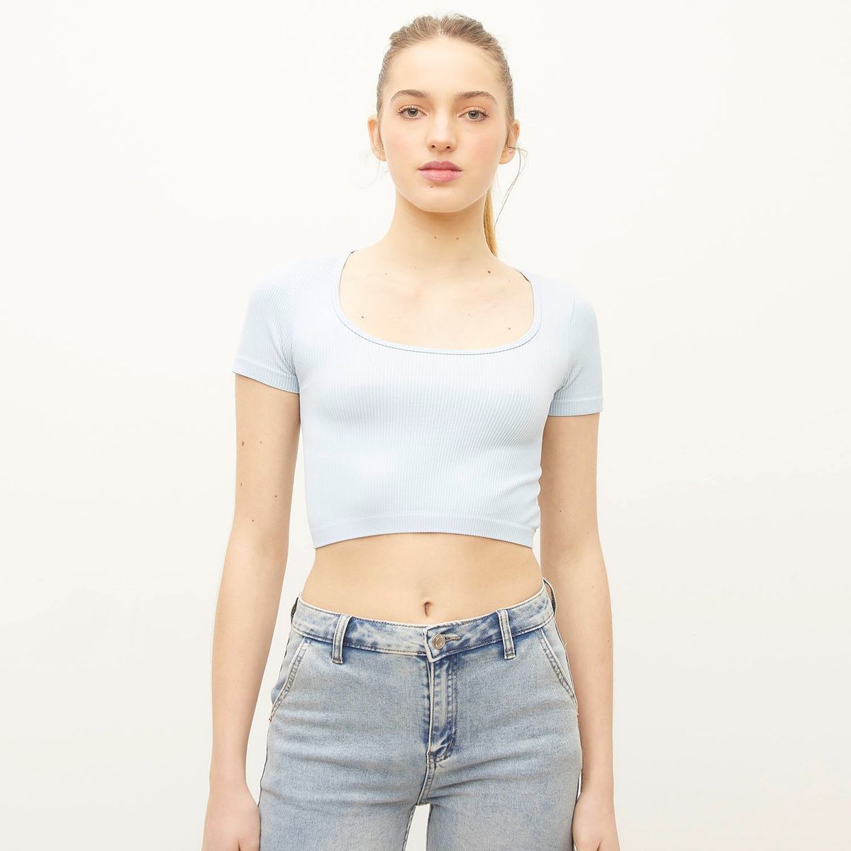 SYBILLA - Blusa Mujer Manga corta Sybilla