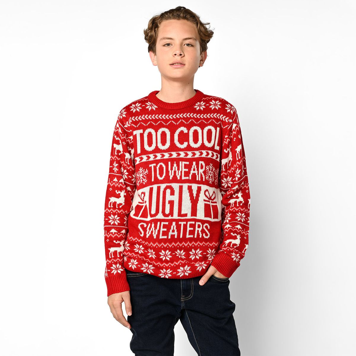 FEDERATION - Saco Navideño Niño con Estampado Federation