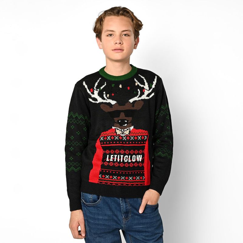 FEDERATION - Saco Navideño Niño con Estampado Federation