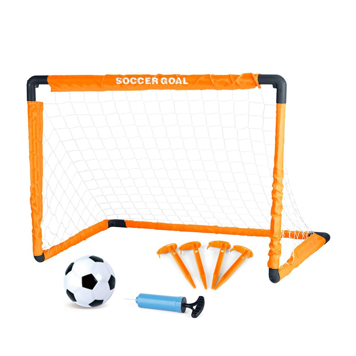  - Cancha de Fútbol para niños con balón y accesorios