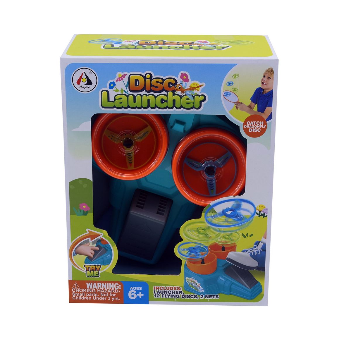  - Juego de lanzadores de disco doble