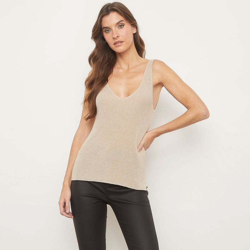BASEMENT - Top esqueleto Mujer Sin mangas Basement