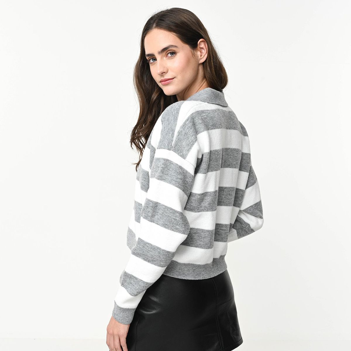 SYBILLA - Saco Mujer Rayas Sybilla