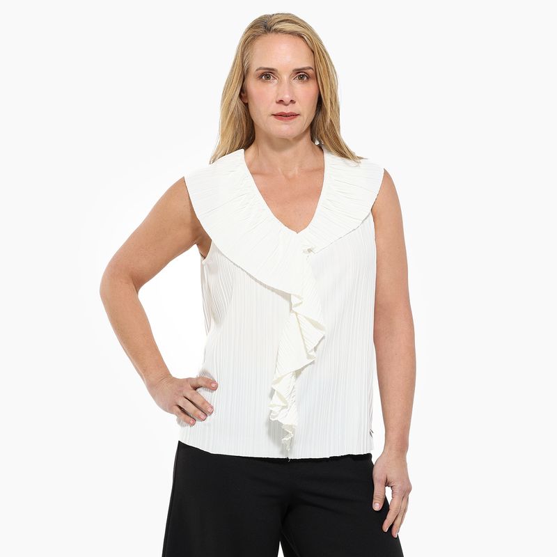 APOLOGY - Blusa Mujer con Boleros Sin mangas Apology