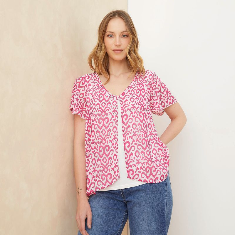APOLOGY - Blusa Mujer Manga corta Apology