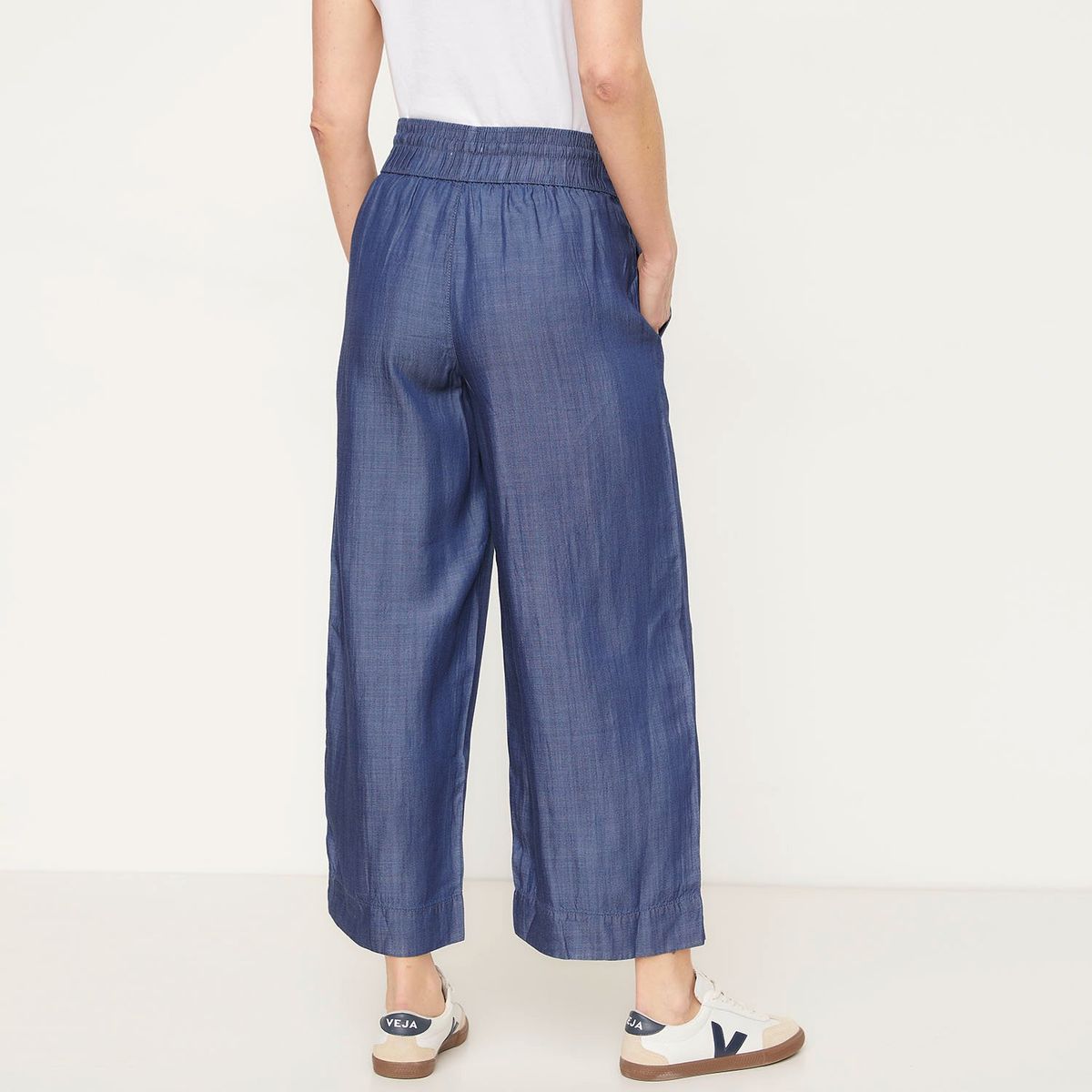 NEWPORT - Pantalón Culotte Mujer Tiro alto Newport