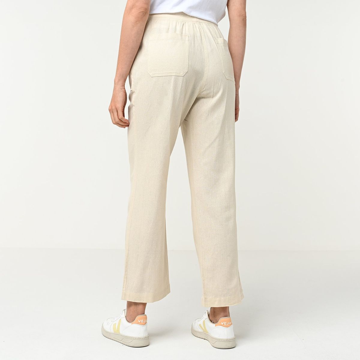 NEWPORT - Pantalón Wide leg Mujer Tiro alto Newport