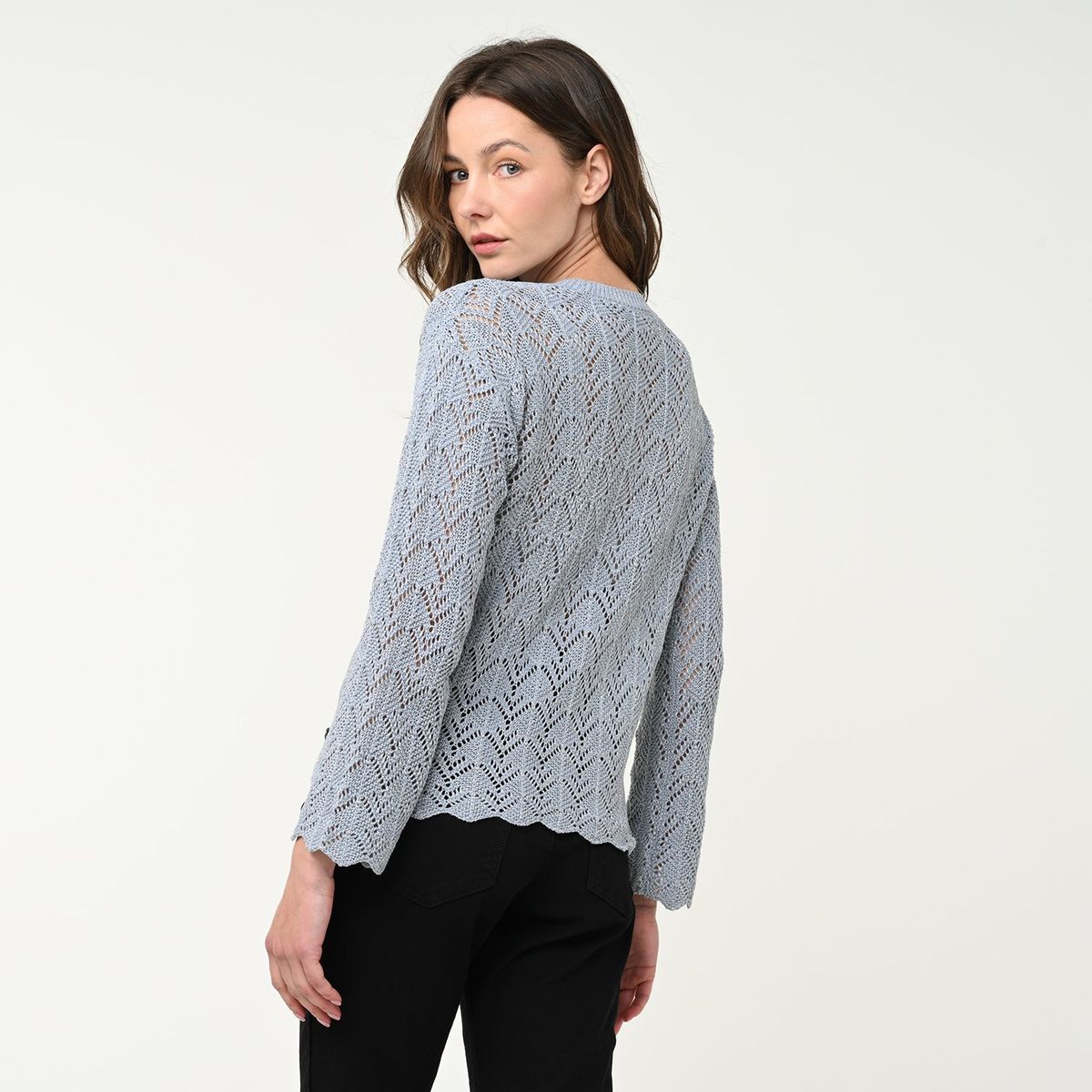 NEWPORT - Saco Mujer Tejido Ajustado Newport