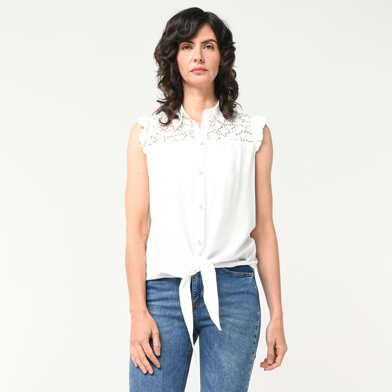 NEWPORT - Blusa Mujer Manga corta Newport