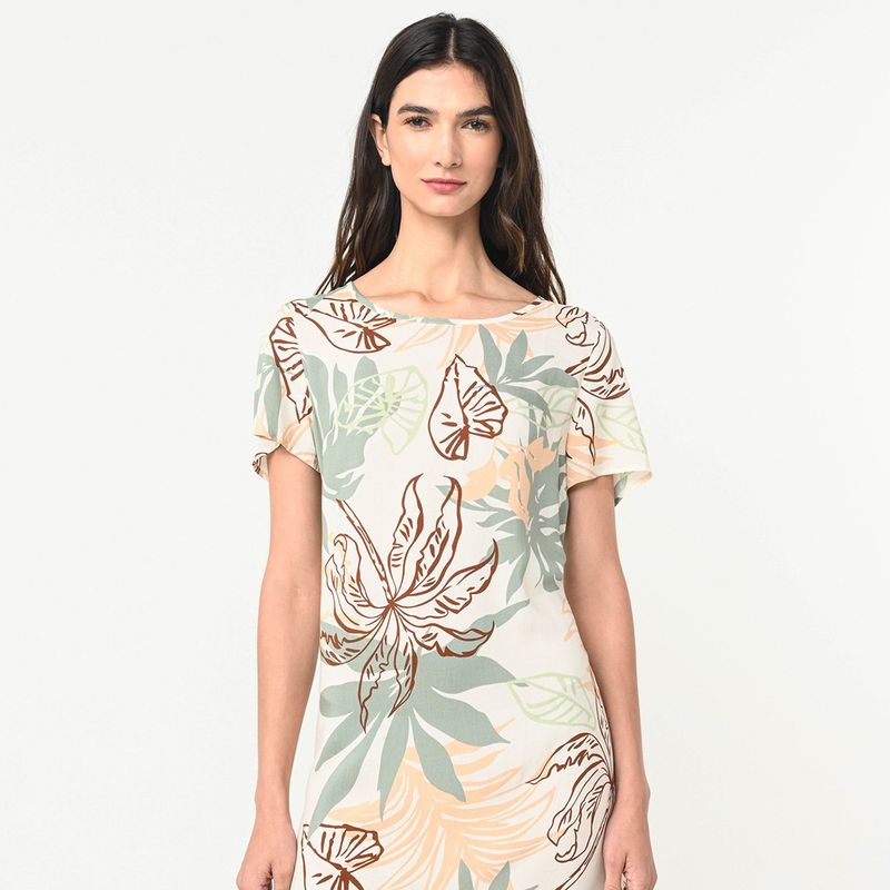 UNIVERSITY CLUB - Vestido Mujer Medio con Estampado University Club