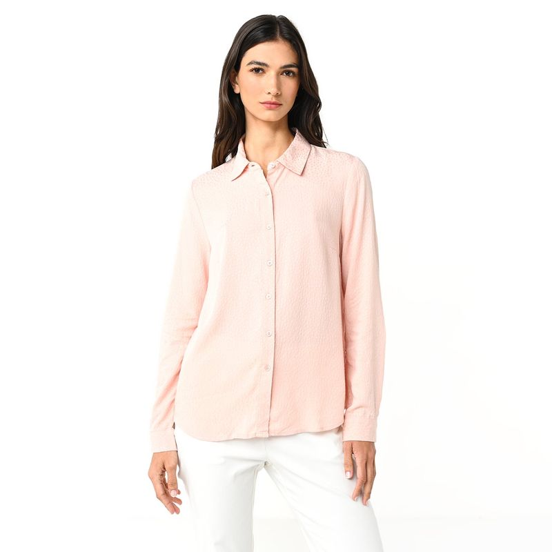 UNIVERSITY CLUB - Blusa Mujer con Estampado Manga larga University Club