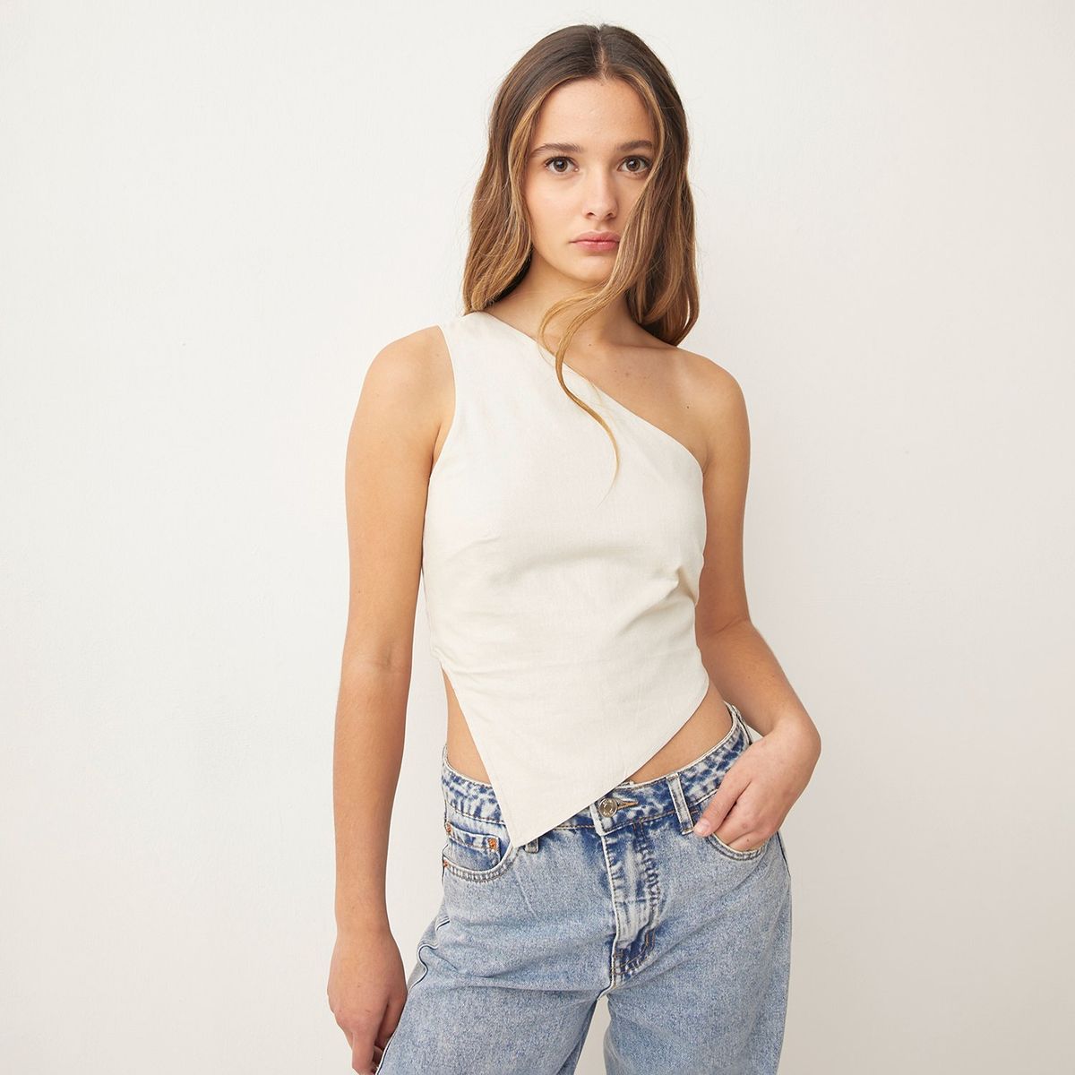 SYBILLA - Blusa Mujer Sin mangas Sybilla