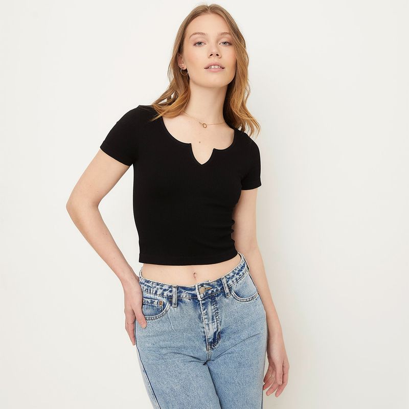 SYBILLA - Blusa Mujer Manga corta Sybilla