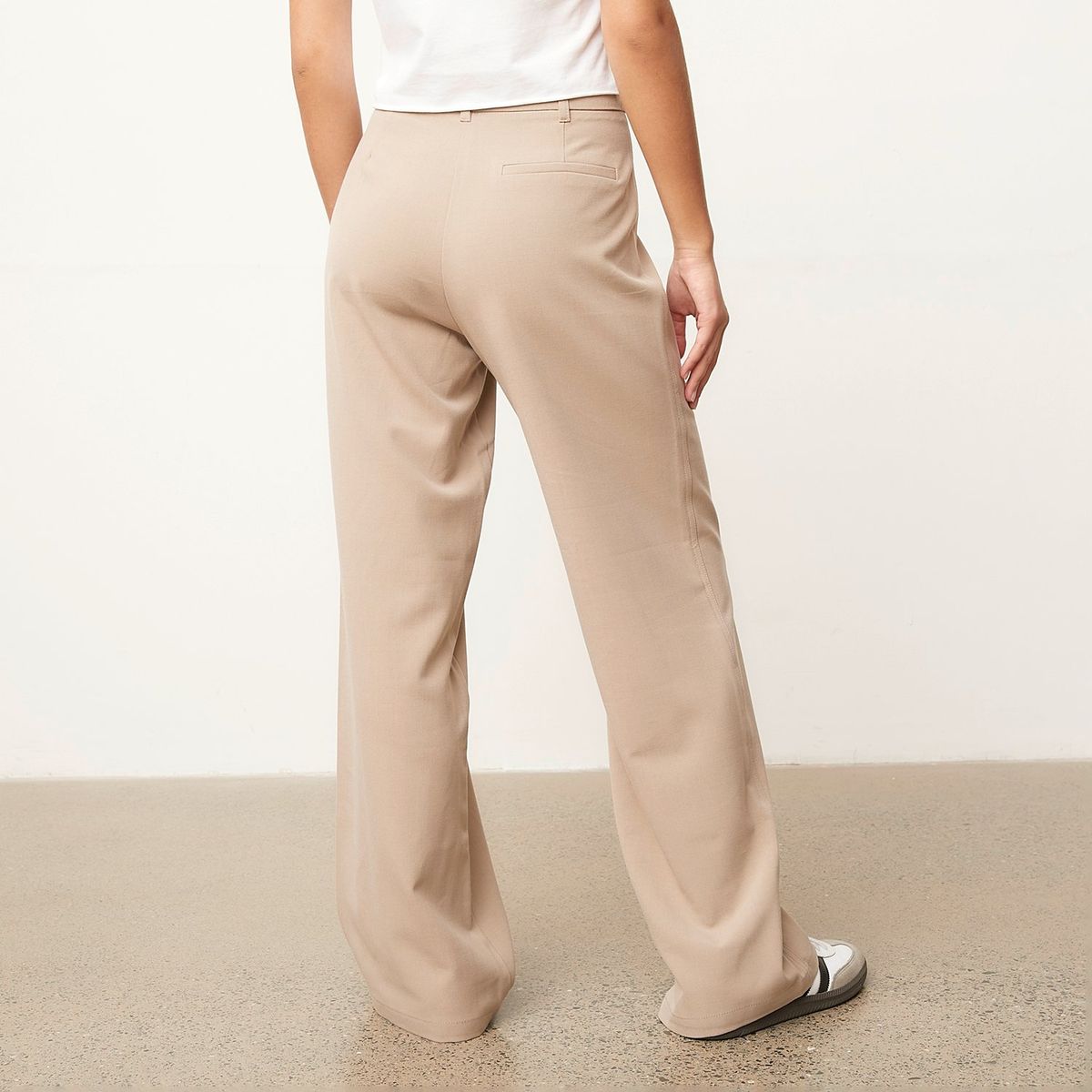 SYBILLA - Pantalón Flare Mujer Tiro medio Sybilla