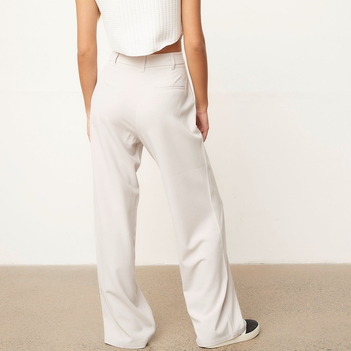 SYBILLA - Pantalón Flare Mujer Tiro medio Sybilla