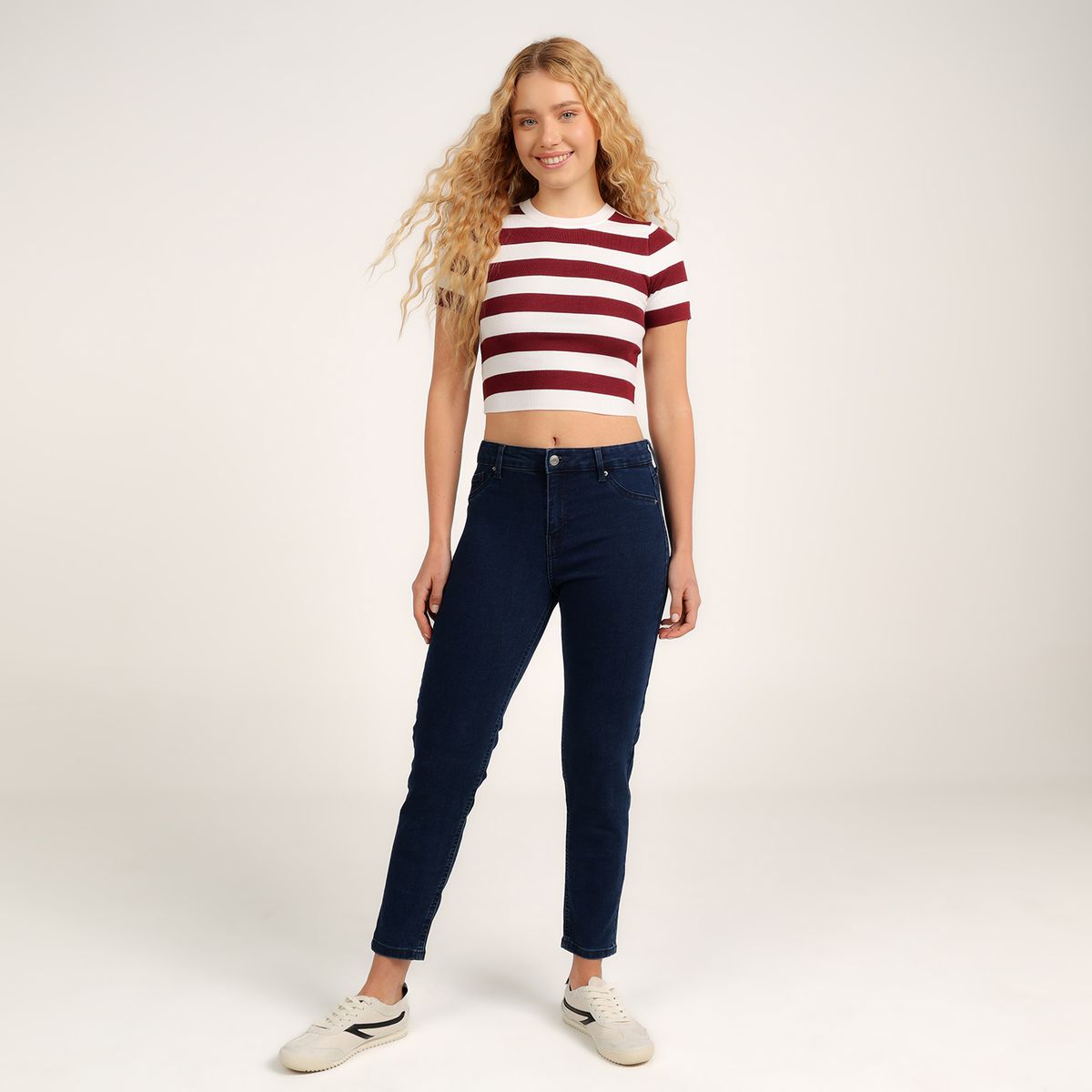 SYBILLA - Jean Skinny Mujer Tiro medio Sybilla