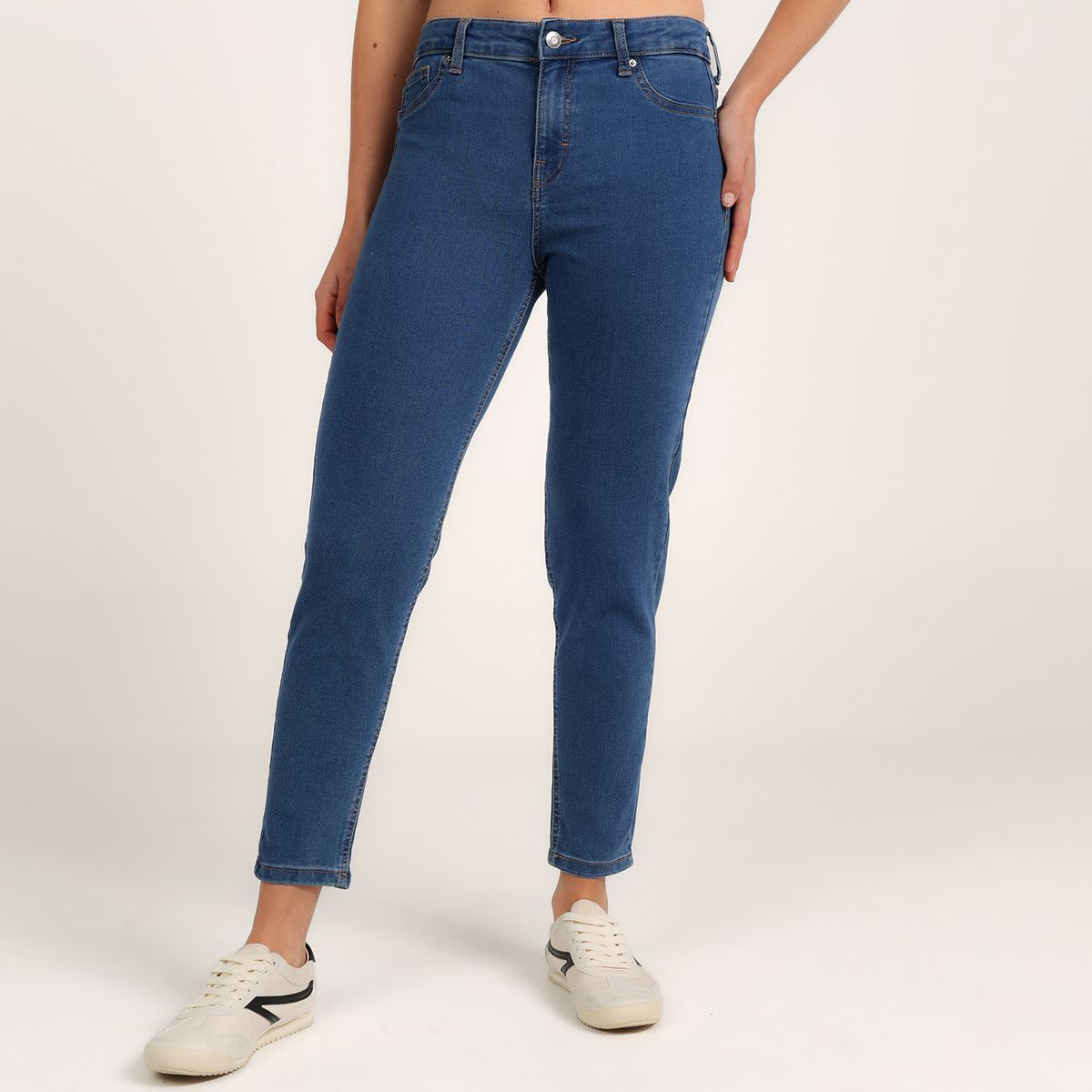 SYBILLA - Jean Skinny Mujer Tiro medio Sybilla