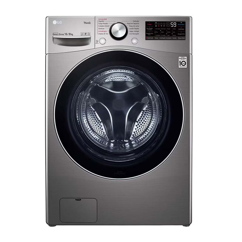 LG - Lavadora Secadora LG Eléctrica 16 kg WD16EG2S6AESECO