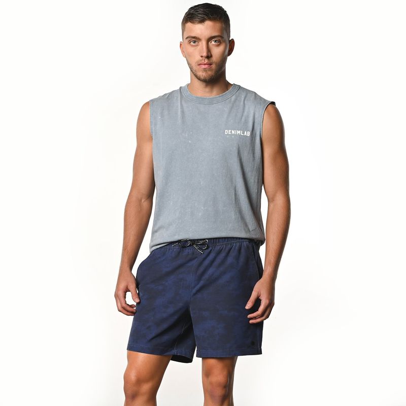 DENIMLAB - Pantaloneta de baño Hombre Con forro Denimlab