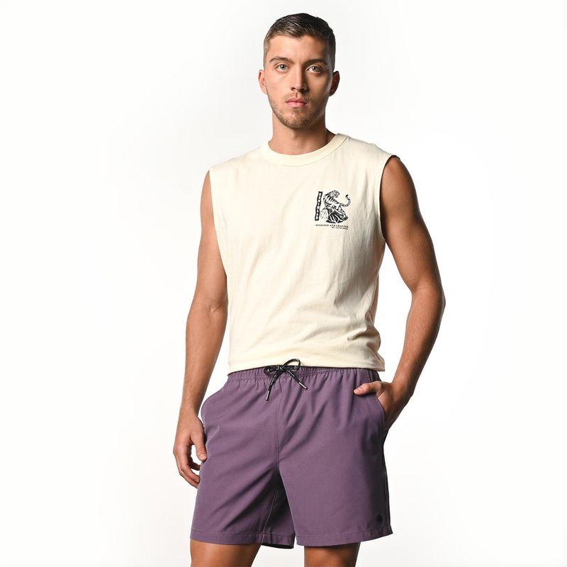 DENIMLAB - Pantaloneta de baño Hombre Con forro Denimlab