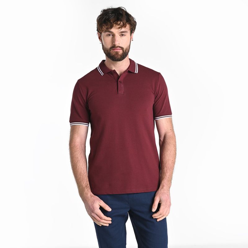 BASEMENT - Camiseta polo Hombre Manga corta de Algodón Basement