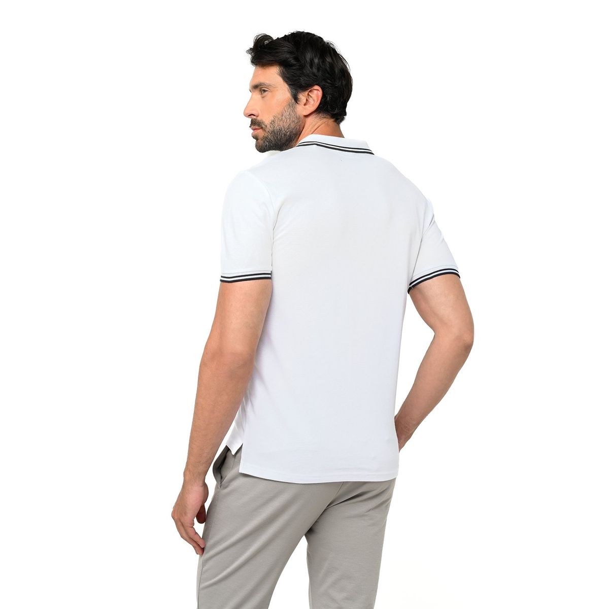 BASEMENT - Camiseta polo Hombre Manga corta de Algodón Basement