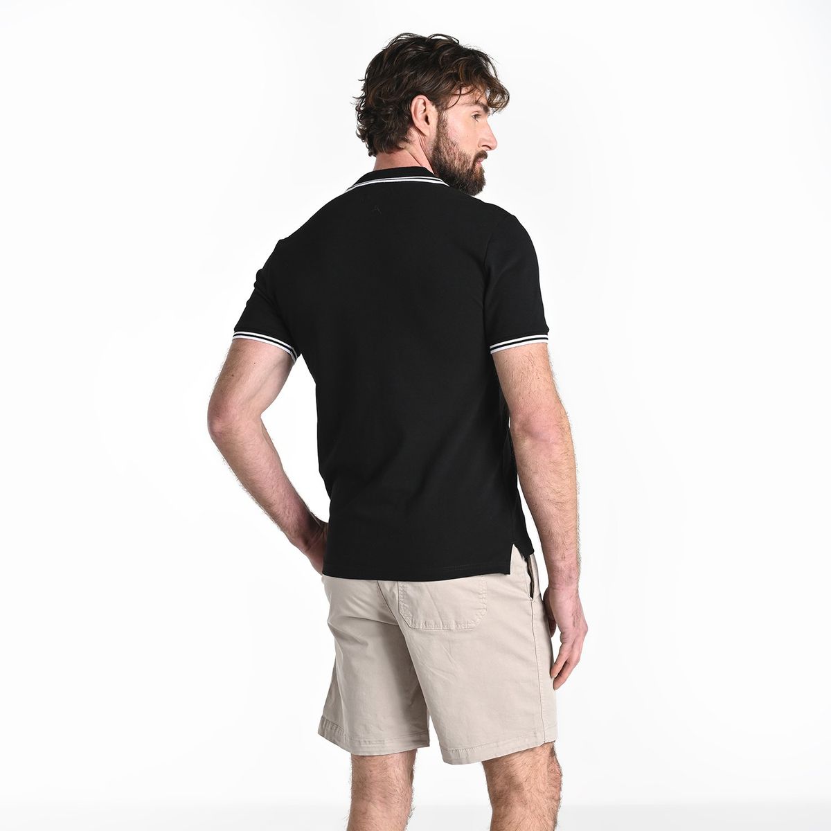 BASEMENT - Camiseta polo Hombre Manga corta de Algodón Basement