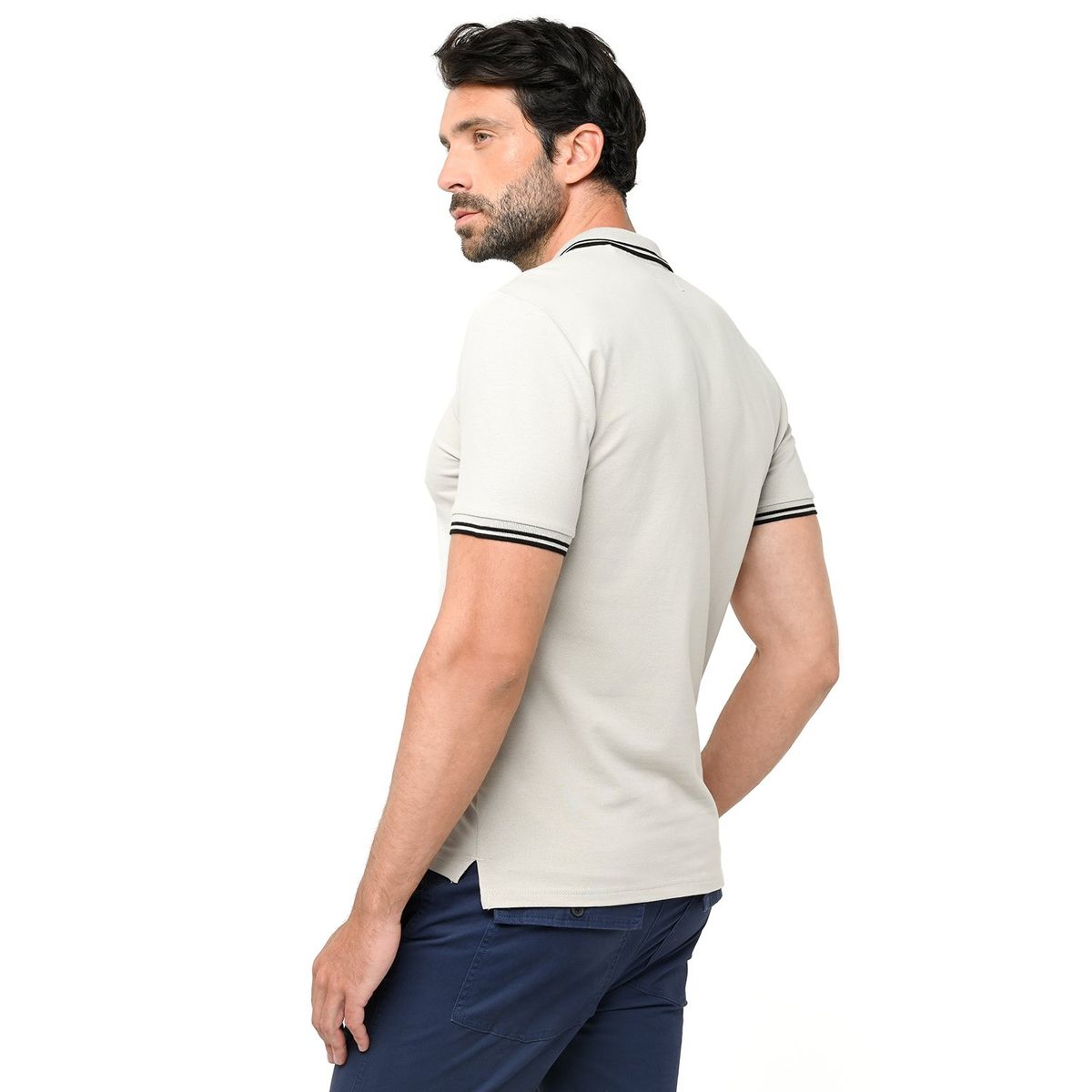BASEMENT - Camiseta polo Hombre Manga corta de Algodón Basement