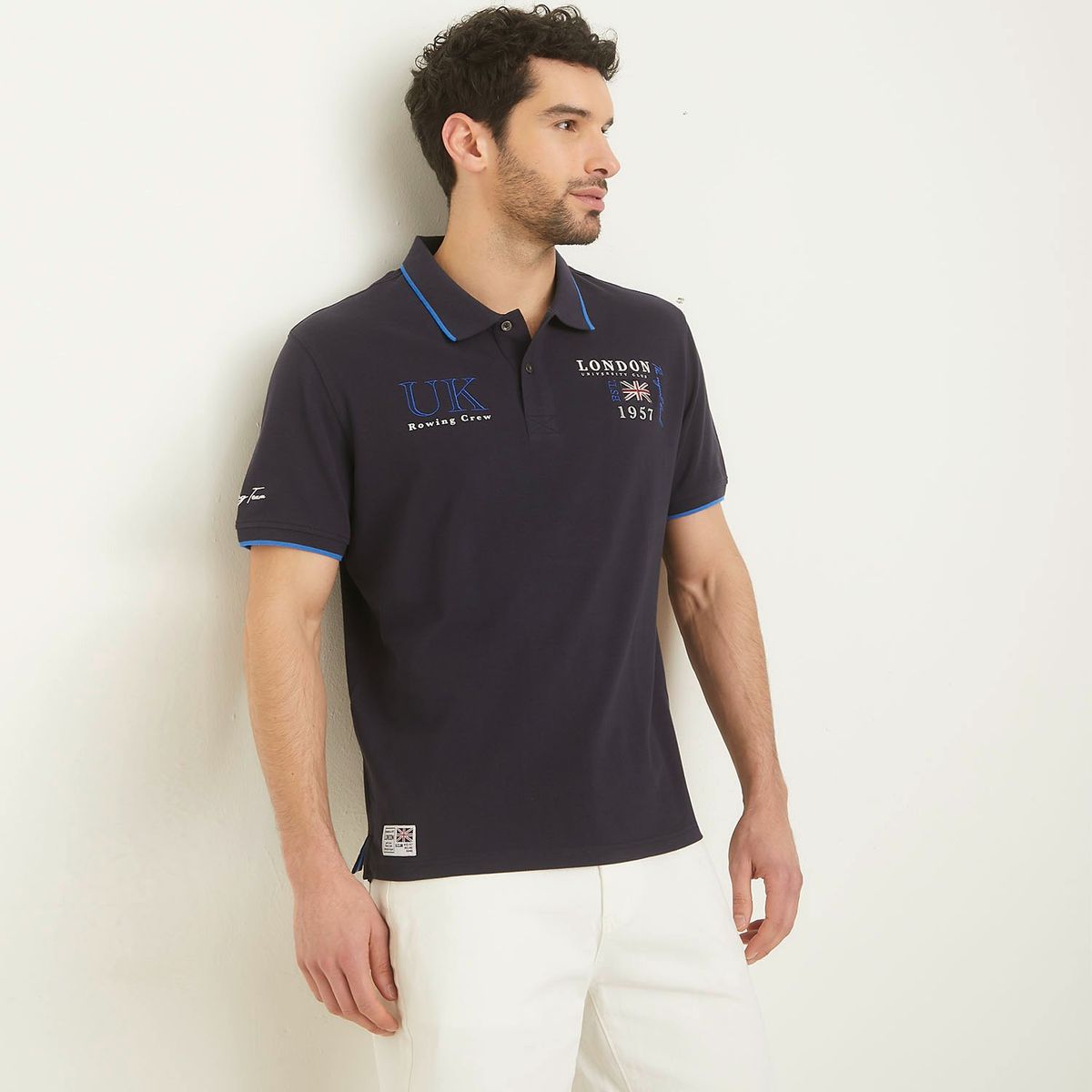UNIVERSITY CLUB - Camiseta polo Hombre Manga corta de Algodón University Club