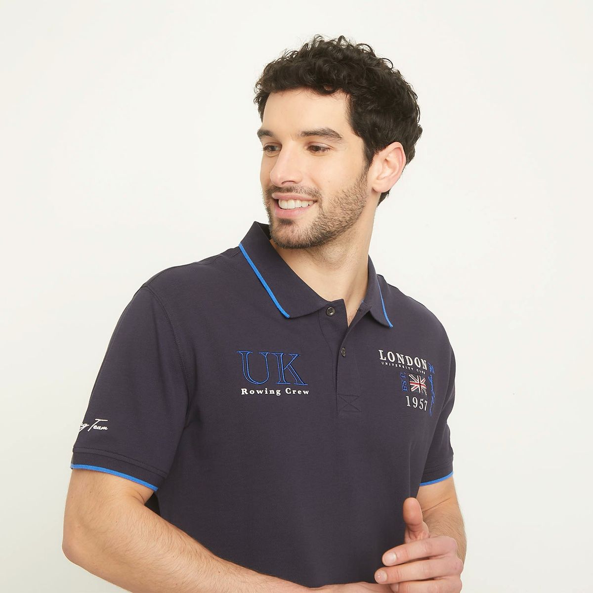 UNIVERSITY CLUB - Camiseta polo Hombre Manga corta de Algodón University Club