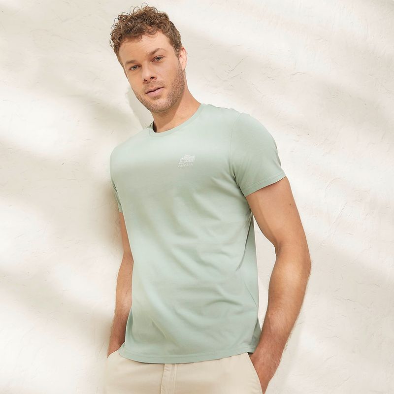 CASCAIS - Camiseta Hombre con Logo Manga corta de Algodón Cascais.