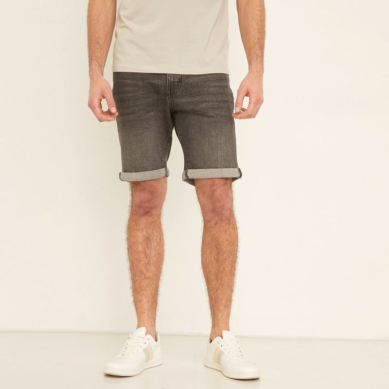 BASEMENT - Bermuda Hombre Denim Basement