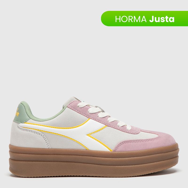 DIADORA - Tenis Diadora Mujer Moda Bamplat Horma Justa 