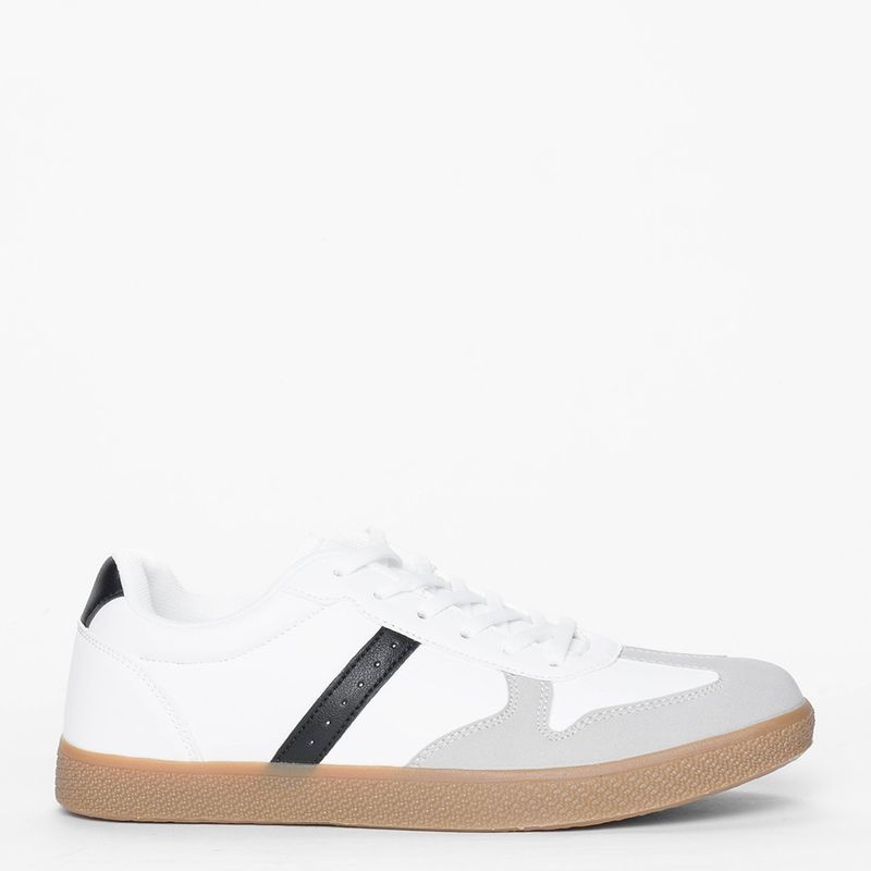 BEARCLIFF - Tenis Bearcliff para Hombre Moda Asamy Blancos