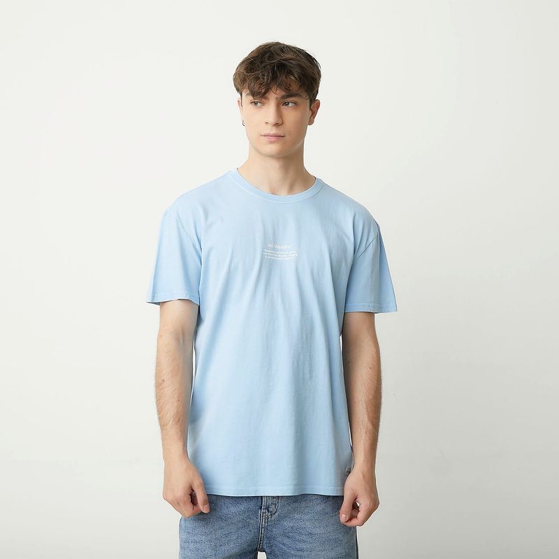 BEARCLIFF - Camiseta Hombre Manga corta Con Estampado de Algodón Bearcliff