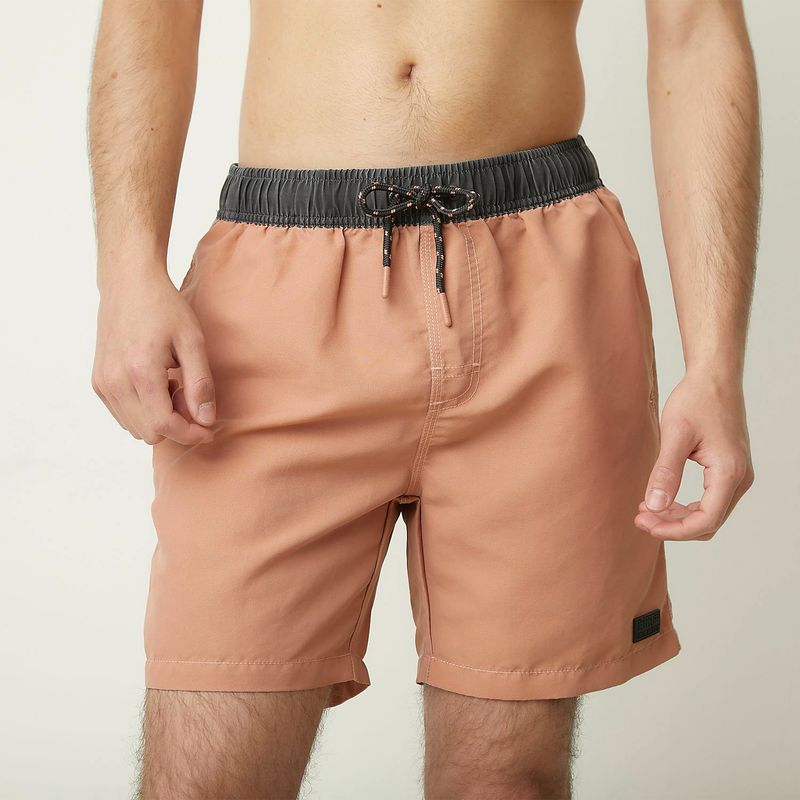 BEARCLIFF - Pantaloneta de baño Hombre Con forro Bearcliff
